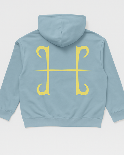 Light Blue Zip-Up Jacket